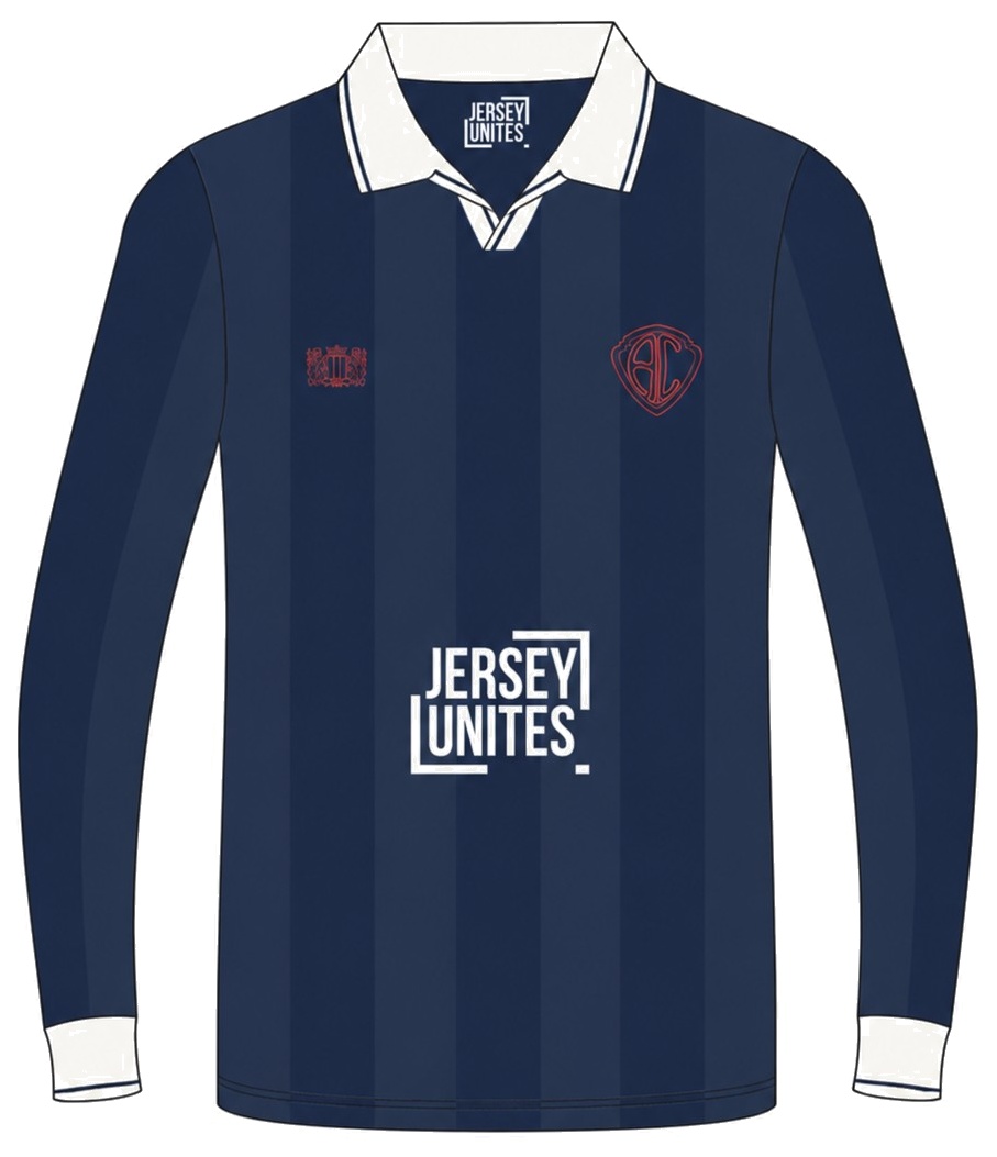Custom jersey ontwerp, vooraanzicht