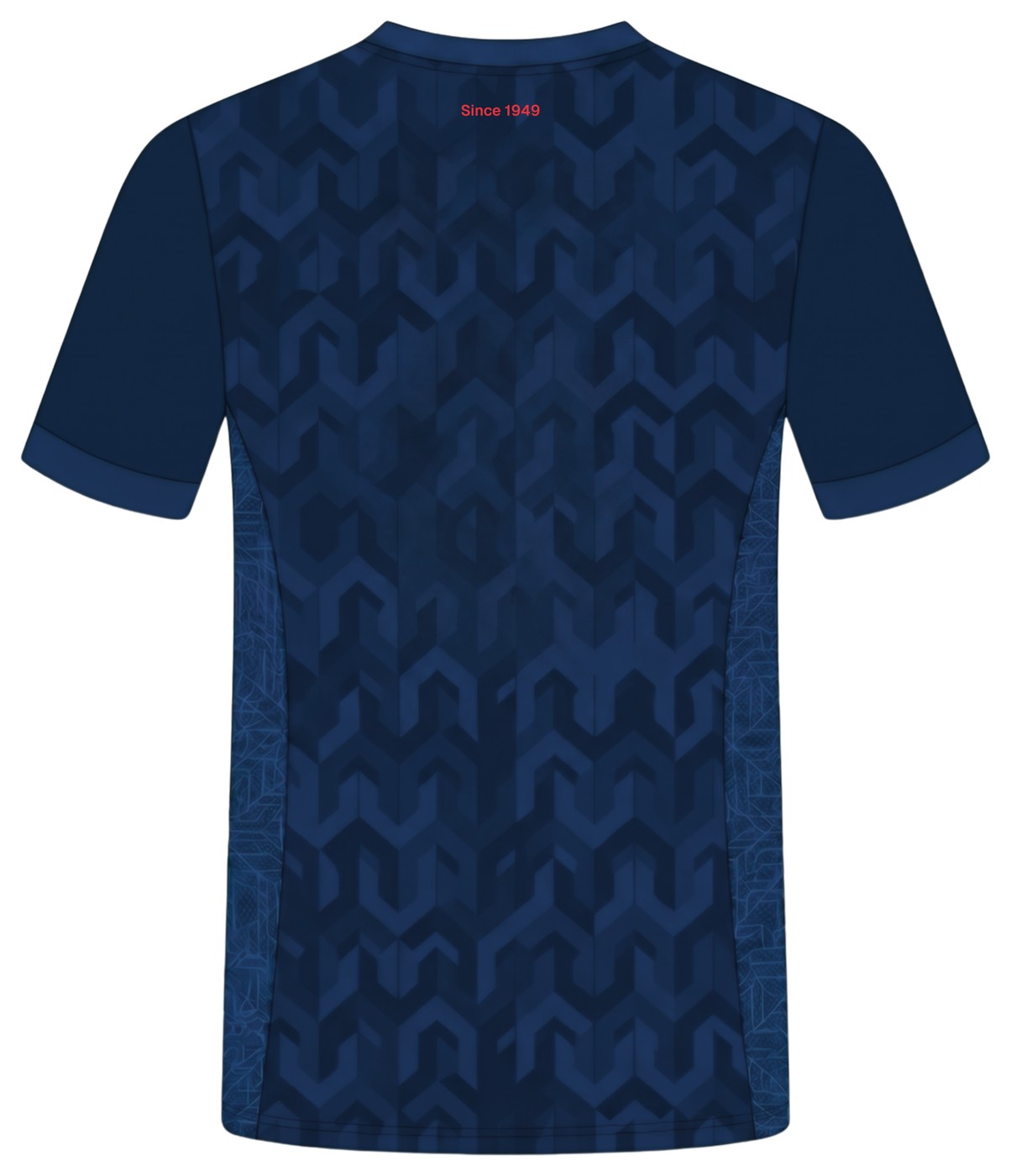 Custom jersey ontwerp, achteraanzicht
